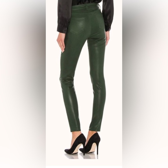 L'Agence Margot High-Rise Ankle Skinny Coated Jean - Size 27 - Picture 3 of 8